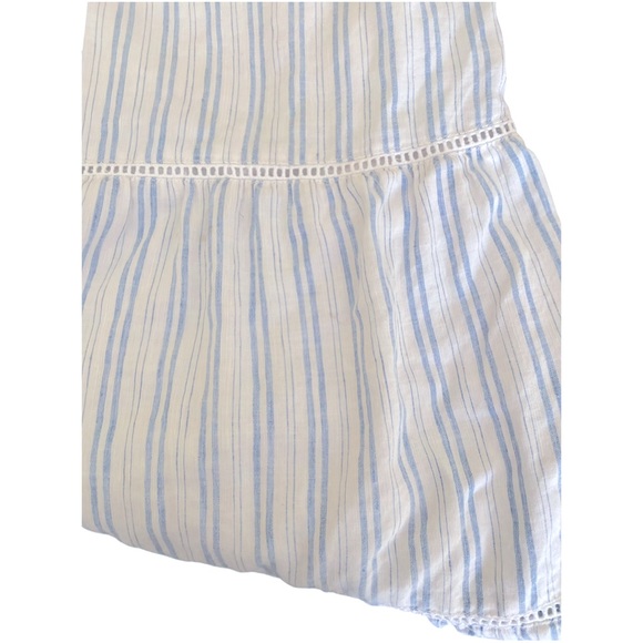 Wayward Fancies Eshakti Cotton Linen Midi Dress with Eyelet Details & Tassels - Picture 8 of 8